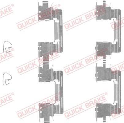 Accessory Kit, disc brake pad